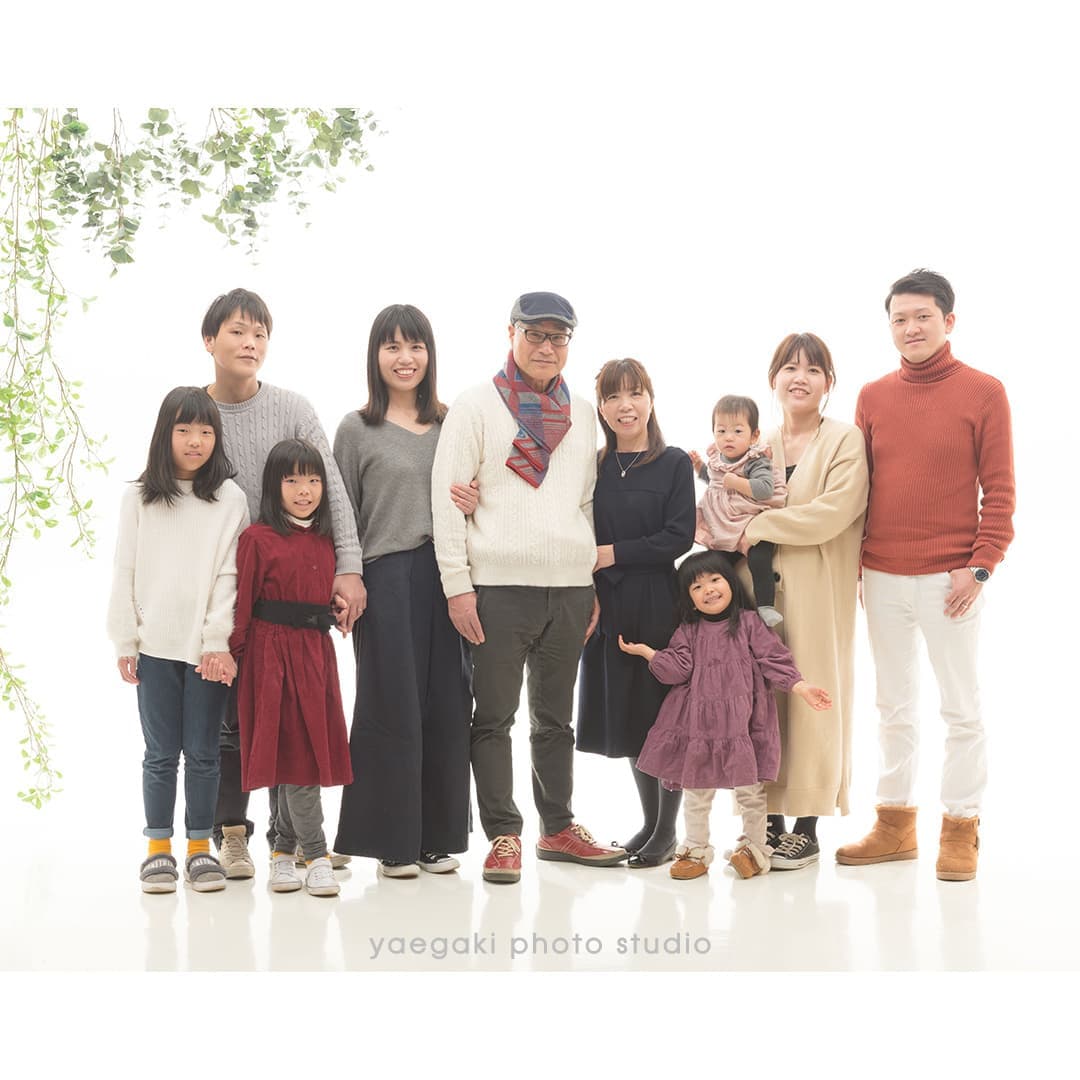 家族写真サンプル